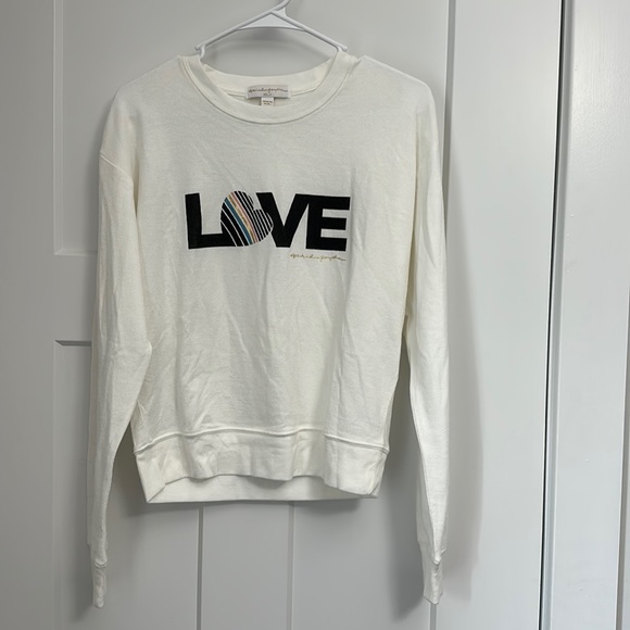 Spiritual Gangster LOVE Sweatshirt M EUC - Picture 1 of 5